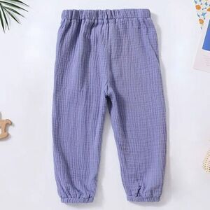New cotton summer pants boy girl 4T
